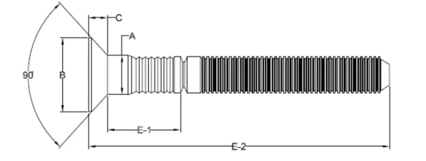m lock bol rivet head